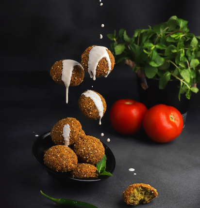 Nice photo of meat balls in our cafe